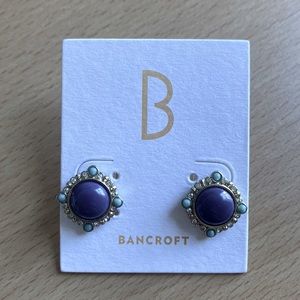 Blue earrings